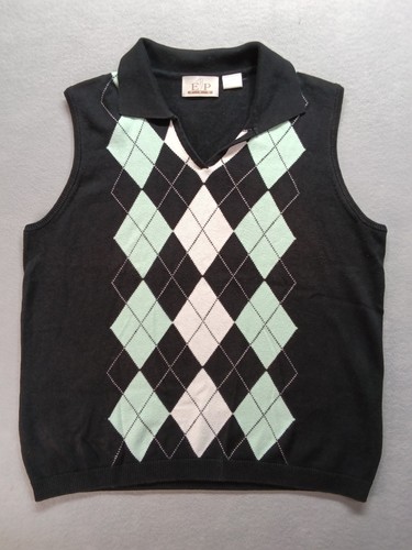 Gilet maglione argyle - maglione, maglia