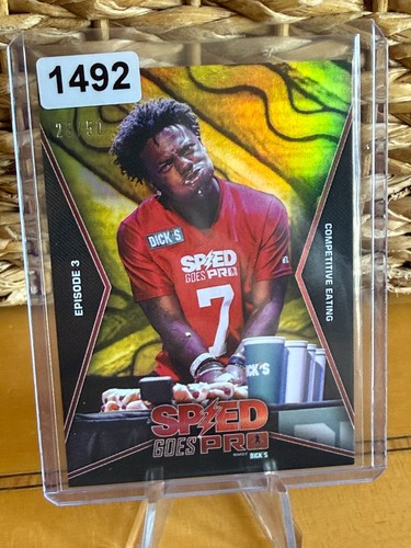 1492 2025 topps speed goes - goes, pro