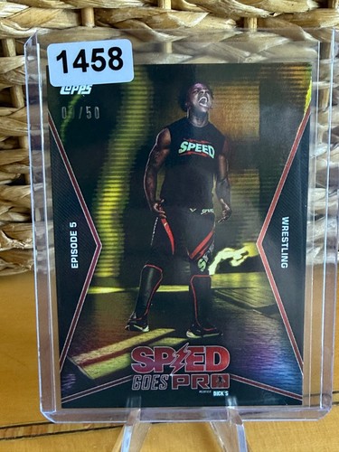 1458 2025 topps speed goes - goes, pro