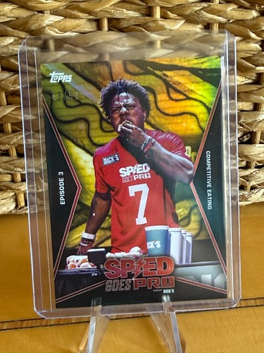 1555 2025 topps speed - speed, goes